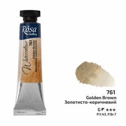 Akvarelové barvy Rosa 10 ml 761 golden brown